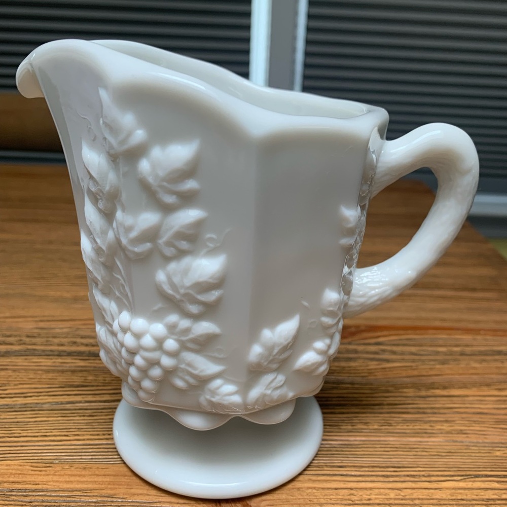 Westmoreland White Milk Glass Creamer